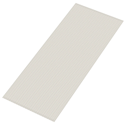 Passadeira Antiderrapante 200x65cm Beira de Cama Zig Zag Cru