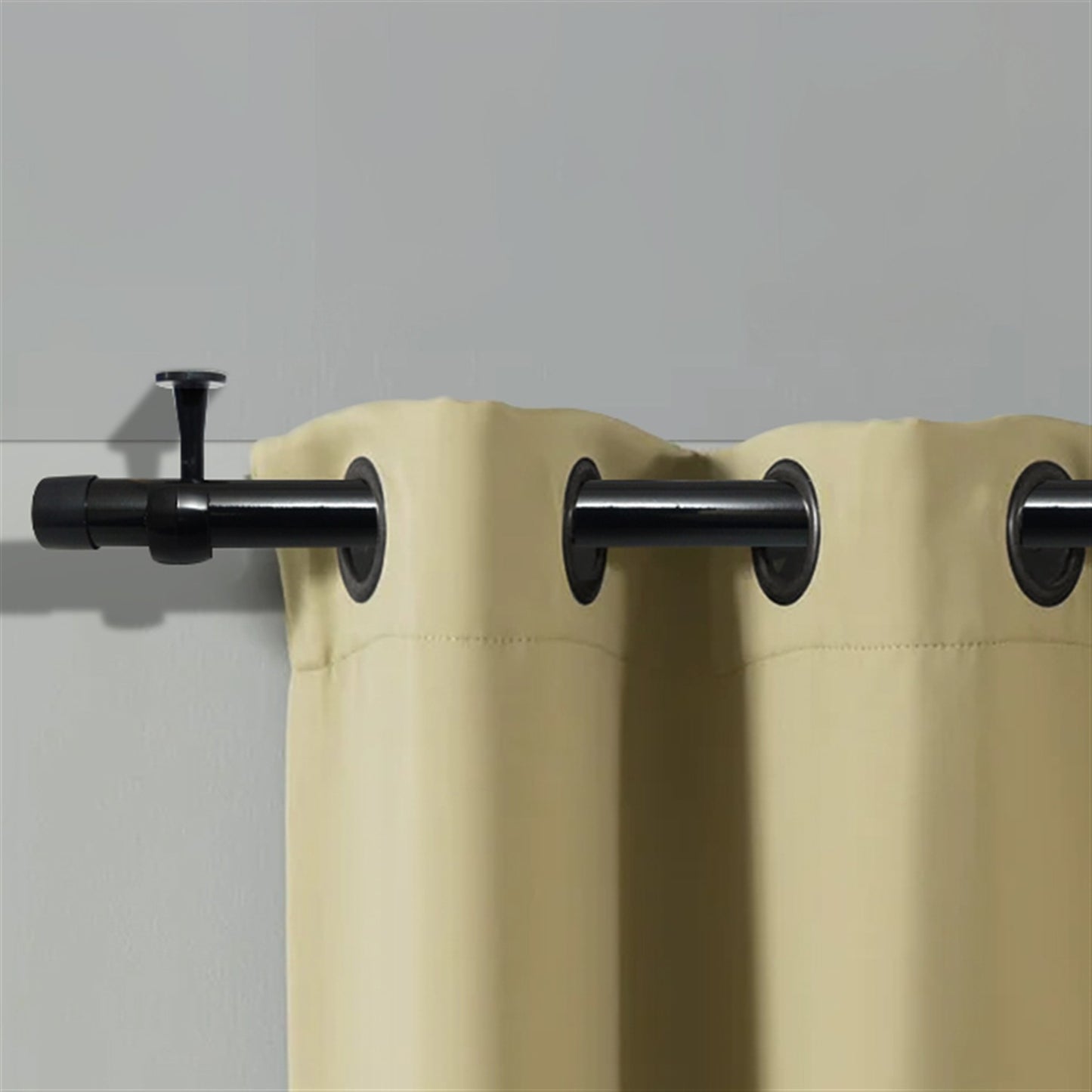Varão de Cortina Alumínio Teto 2,00m 28mm 4 Cores