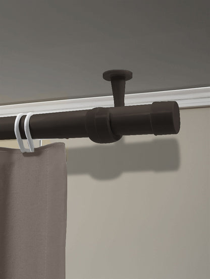 Varão de Cortina Alumínio Teto 2,00m 28mm 4 Cores